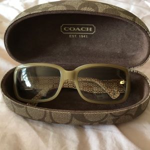 New Coach Sunglasses with Case